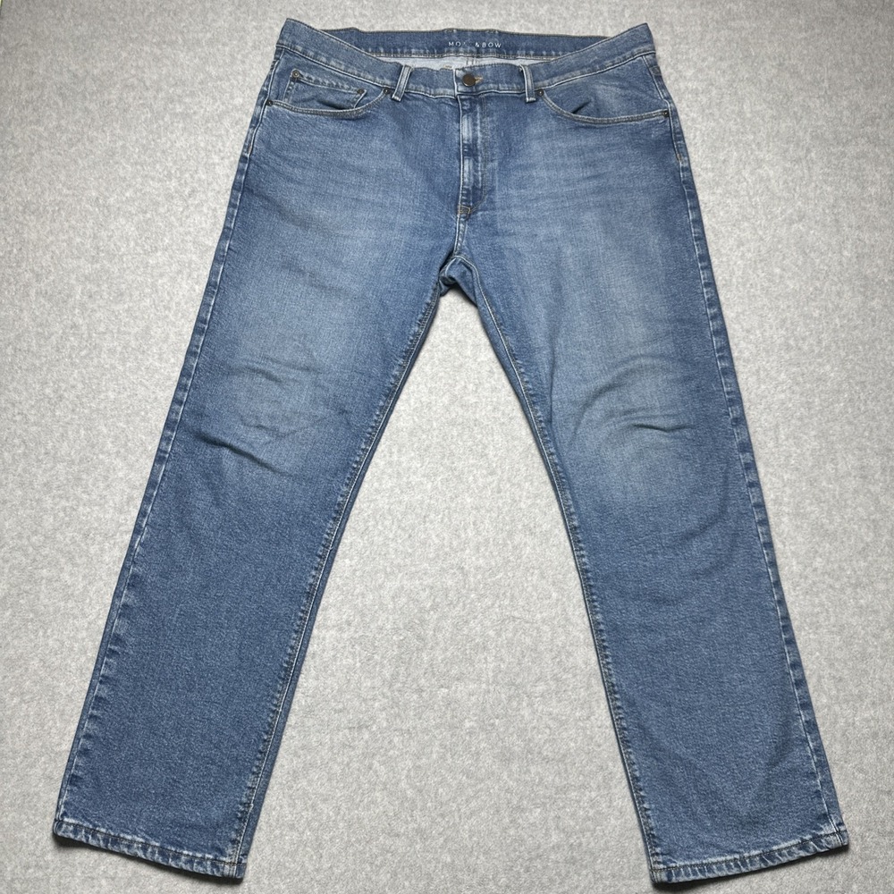 Mott & Bow Benson Slim Fit Jeans Light Blue Wash Men's Size 38x30